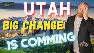 What is going on in Utah Real Estate | Big Change in Utah Real Estate | Edward Fuller