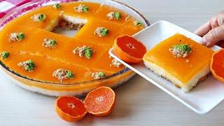 NO MATTER HOW MANY TRAYS YOU MAKE IT WILL BE OVER INSTANTLY‼️ IT'S THE TIME️TANGERINE MILK DESSERT