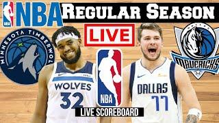 LIVE: MINNESOTA TIMBERWOLVES vs DALLAS MAVERICKS | SCOREBOARD | PLAY BY PLAY | BHORDZ TV