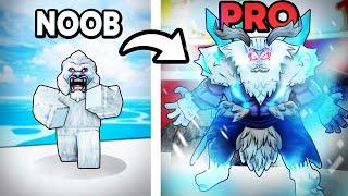 Noob To PRO With YETI Fruit In Blox Fruits (Roblox)