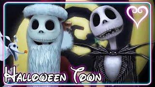 Kingdom Hearts 2 All Cutscenes | Full Movie | Nightmare Before Christmas ~ Halloween Town