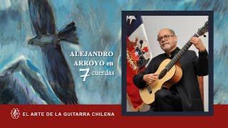 Alejandro Arroyo en 7 Cuerdas: el arte de la guitarra chilena | Arte visual de Eugenio Salas.
