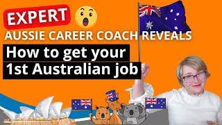 How to get a job in Australia | 5 top job hunting tips in Australia from an Australian Career Coach