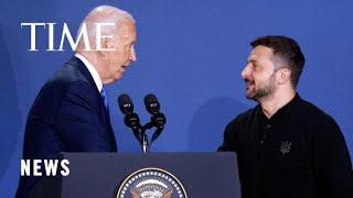 Biden Mistakenly Calls Zelensky ‘President Putin’—Drawing Gasps