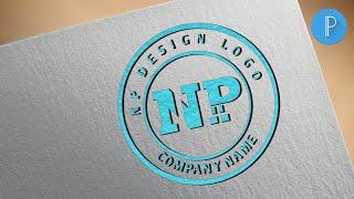 NP design logo || pixellab logo editing ||pixellab tutorial