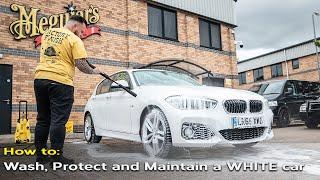 How to WASH, PROTECT and MAINTAIN your WHITE car