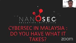 CyberSec in MY: Do you have what it takes?