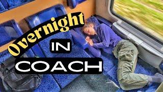 Nightjet ÖBB Train Review | 15 hours in SEATING carriage