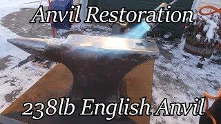 Restoration - 238lb English Anvil | Iron Wolf Industrial