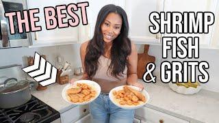 THE BEST SHRIMP AND GRITS RECIPE EVER // LoveLexyNicole