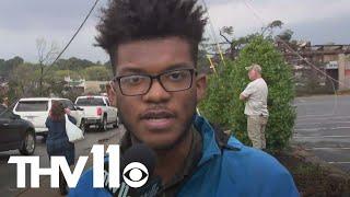 A look at tornado damage in Little Rock