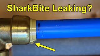 6 Mistakes That Cause SharkBite Fittings To Leak; Watch before using SharkBite in your plumbing