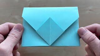 Origami envelope. 