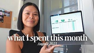 What I Spend In A Month | Full Breakdown