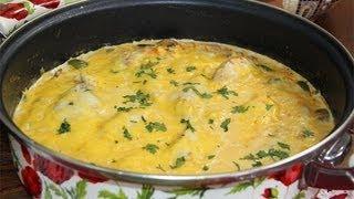 فيليه الدجاج بالكريمة والجبن  - مطبخ منال العالم