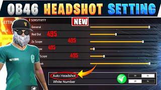 OB46 Headshot Sensitivity  || Free fire headshot setting in tamil || OB46 Update Free fire tamil 