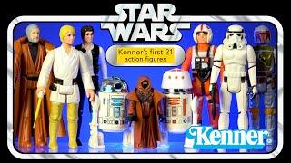 Kenner's first 21 Star Wars figures | Are they any good?!