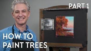 Pastel Painting: How to Paint Trees - Part 1