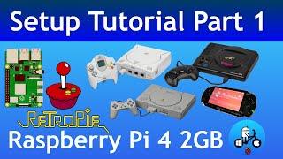 Retropie 4.7.1 Official. Setup USB drive for roms and emulators. Part 1. Raspberry Pi 4 2GB.