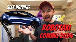 Tesla Model Robotaxi Coming 2024