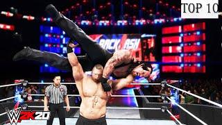 10 finishing moves that defeated The Undertaker: WWE2K20-IDO Gaming Top 10