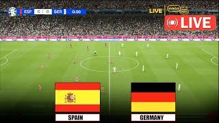 [TRỰC TIẾP] Tây Ban Nha vs Đức | UEFA EURO 2024 | Video mô phỏng trận đấu trực tiếp bây giờ
