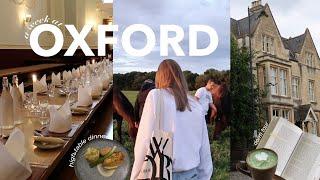a week in my life at oxford | dorm tour, high table dinner, studying, cafes ️