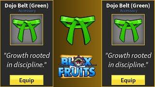 How To Get Green Dojo Belt in Blox Fruits | Beyond The Horizon Quest