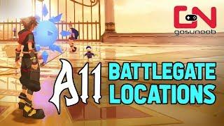 Kingdom Hearts 3 - All Battlegate Locations