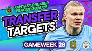 MY FPL GW28 TRANSFER TARGETS ️ Cunha & Mateta Replacements  | Fantasy Premier League 2024/25