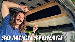 Maximize Your Van Space: Overhead Storage Shelf Build