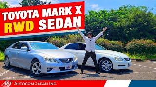 Toyota Mark X authentic rear-wheel-drive sedan | Buy used Mark X from Japan