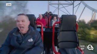 Reporter loses it riding Cedar Point's Top Thrill 2