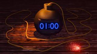 1 Minute Timer Bomb  | 3D Timer