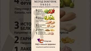 Метод покупок 54321. #Shorts #Шортс #Рецепты