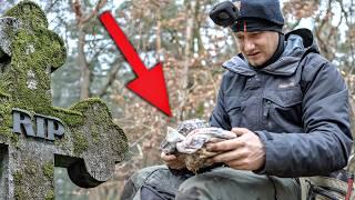 CRUEL FIND while treasure hunting in the forest  (I did NOT want to find THAT with the metal det...