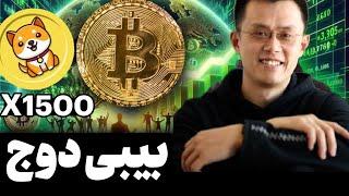 بیبی دوج صفر اندازی داره از اینجا 0.01 رشد در راه داره تحلیل بیت کوین