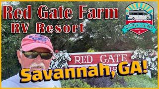 Red Gate Farm RV Resort in Savannah, Georgia!
