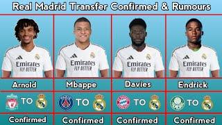 Real Madrid Transfer Confirmed & Rumours Season 2024/2025 ~ With Arnold & Brobbey Update 19 July 24