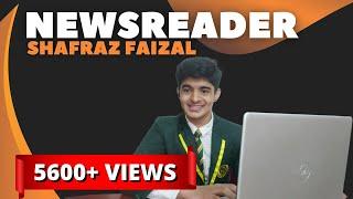 English News Reading | NEWSREADER | HM News Reading Contest | Shafraz Faizal #news #EnglishwithHM