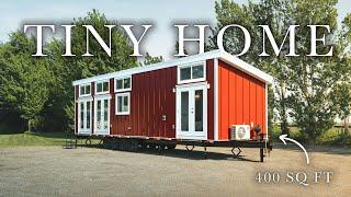 Living Large in a 400 Sq Ft Tiny Home: Unveiling the Perfect Layout!