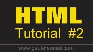 HTML Tutorial 02 Basic Tags #1