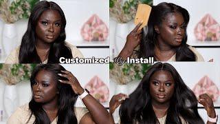  I’m In Awe - Trying A HairVivi Customized Wig Right Out Of The Box || Ohemaa Bonsu