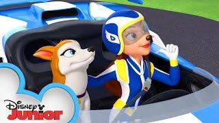 Mickey & Pluto Enter the Race ️  | Mickey Mornings | Mickey Mouse Roadster Racers | @disneyjr