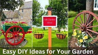 Easy DIY Ideas for Your Garden | diy garden ideas | easy diy ideas for your garden #ashgardenideas