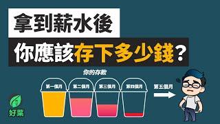 為什麼你存不了錢？是因為賺得太少，還是用錯了方法！5大步驟，輕鬆存到第一桶金