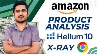 Amazon Product Analysis Using Helium10 Xray Chrome Extension Tool Tutorial