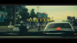 SONY FX30 sirui 35mm. f1.8 anmophic lens cinematic look