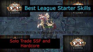 POE Best League Starter Skills Solo, SSF and HC viable included #poe #leaguestarter #kalguur #reset