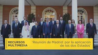 Recibimiento a los participantes de la 'Reunión de Madrid| Recursos multimedia